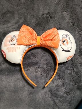 Star Wars BB-8 Orange Minnie Ear Headband